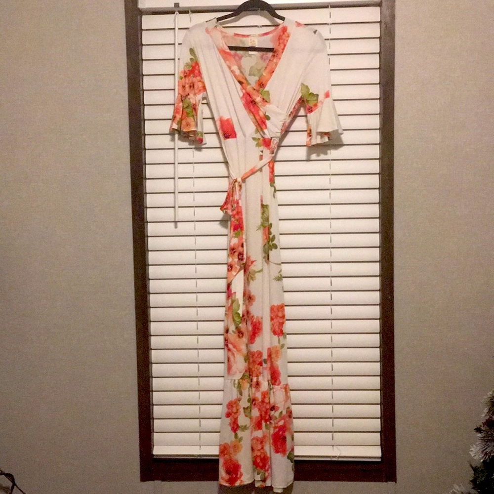 Floral maxi dress